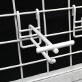 Shop metal display hooks with color powder coated for grid wall panel